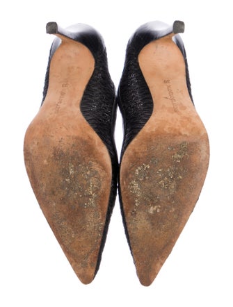 Manolo Blahnik Leather Pumps