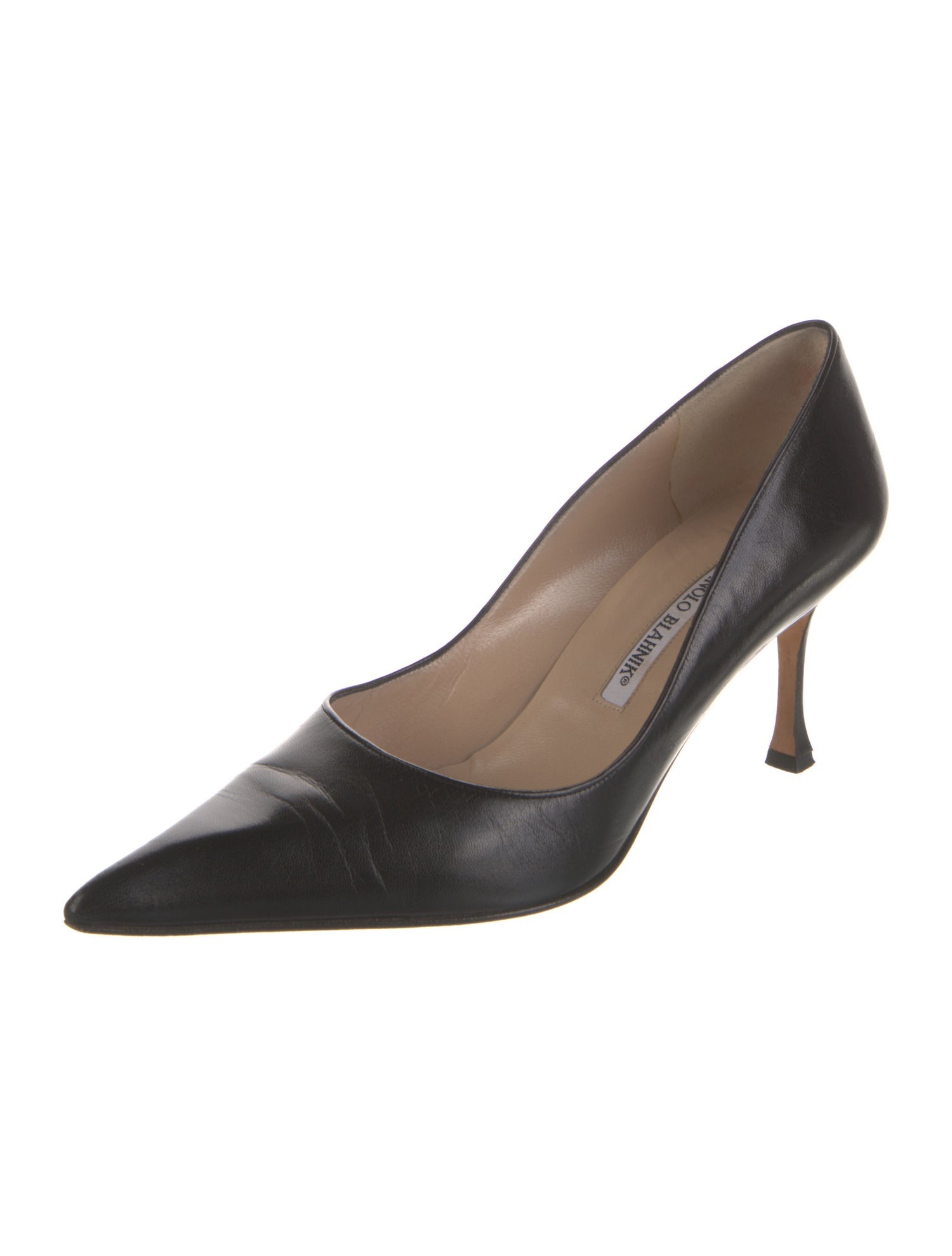 Manolo Blahnik Leather Pumps