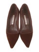 Manolo Blahnik Velvet Pumps