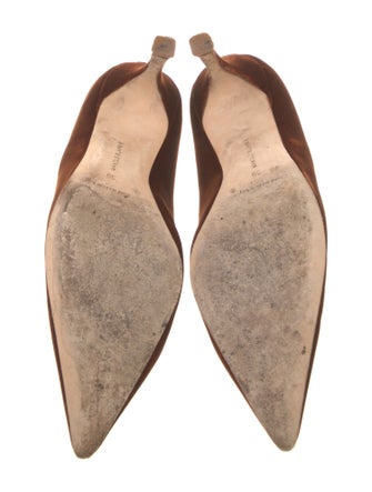 Manolo Blahnik Velvet Pumps