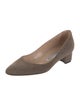 Manolo Blahnik Suede Pumps