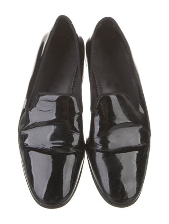 Manolo Blahnik Patent Leather Slippers