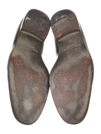 Manolo Blahnik Patent Leather Slippers