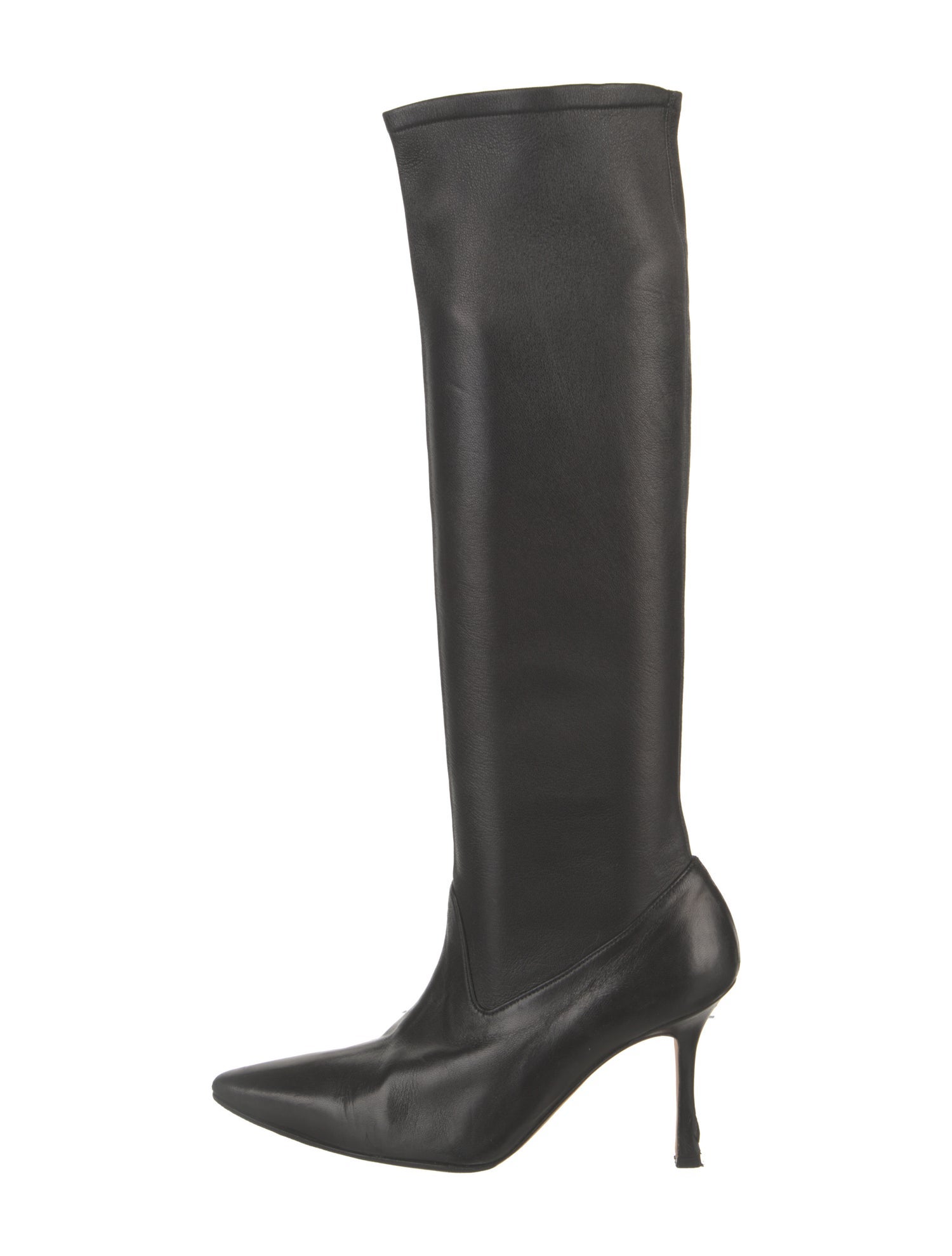 Manolo Blahnik Leather Boots