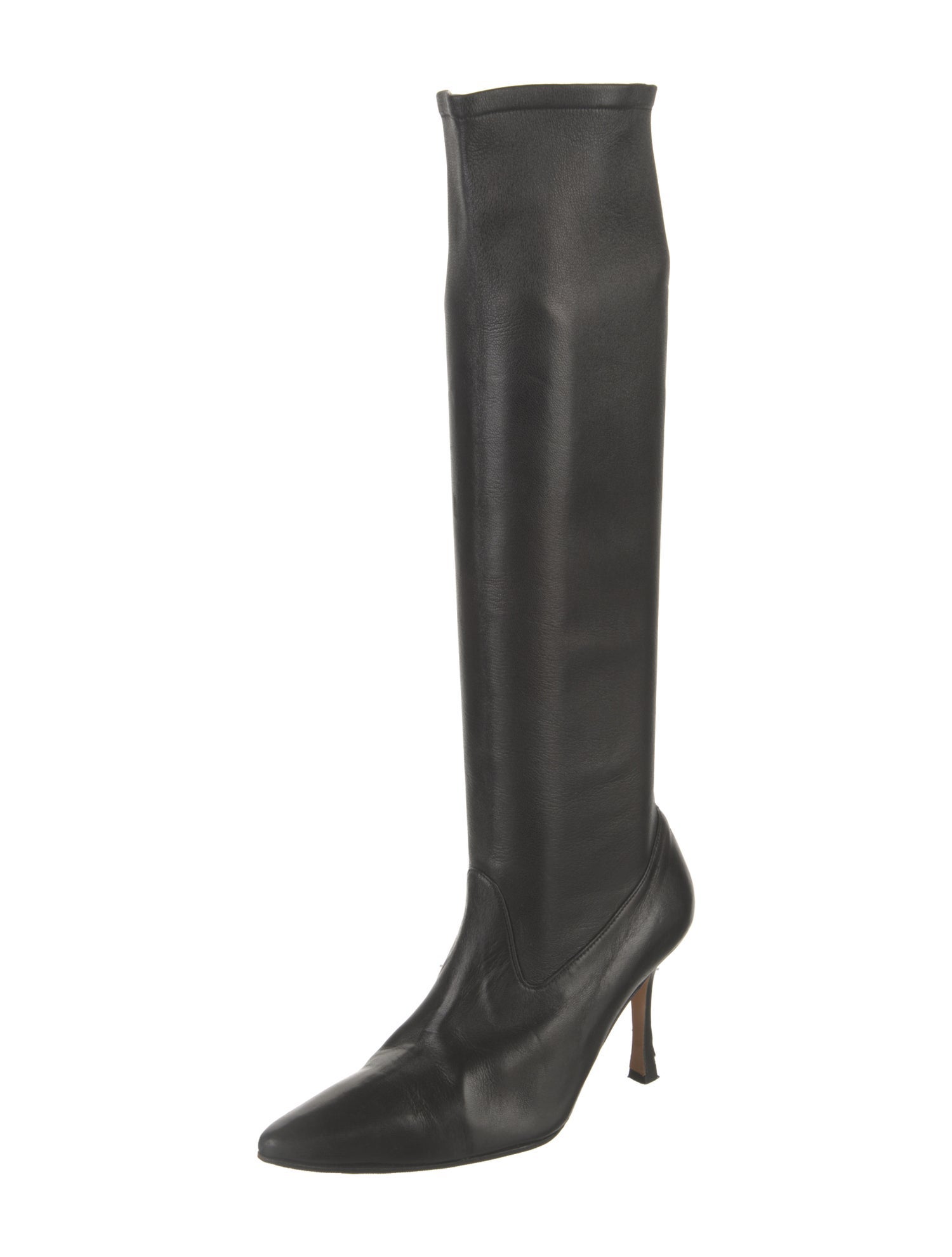 Manolo Blahnik Leather Boots