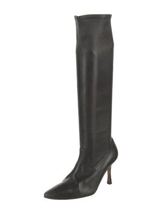 Manolo Blahnik Leather Boots