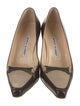 Manolo Blahnik Leather Pumps