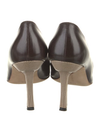 Manolo Blahnik Leather Pumps