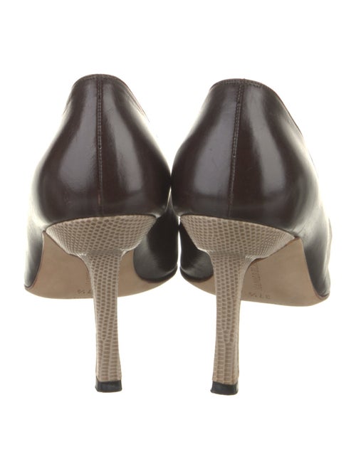 Manolo Blahnik Leather Pumps