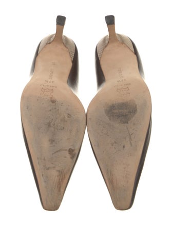Manolo Blahnik Leather Pumps