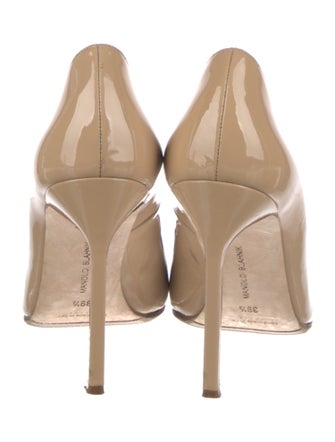 Manolo Blahnik Patent Leather Pumps