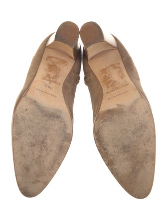 Manolo Blahnik Suede Boots