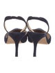 Manolo Blahnik Suede Slingback Pumps