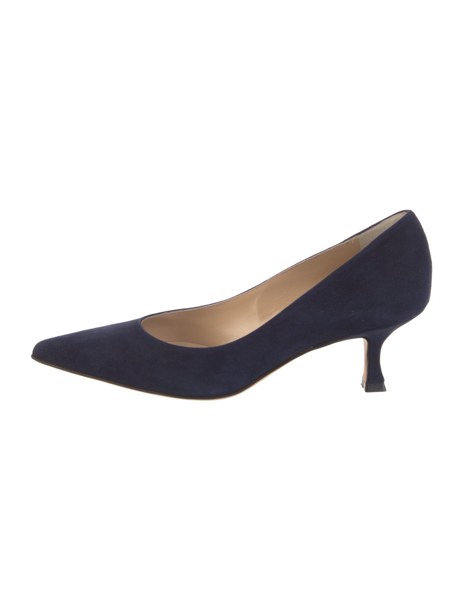 Manolo Blahnik Suede Pumps