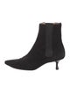 Manolo Blahnik Suede Chelsea Boots