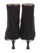 Manolo Blahnik Suede Chelsea Boots