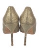 Manolo Blahnik Glitter Glitter Accents Pumps