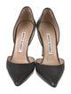 Manolo Blahnik Patent Leather D'Orsay Pumps