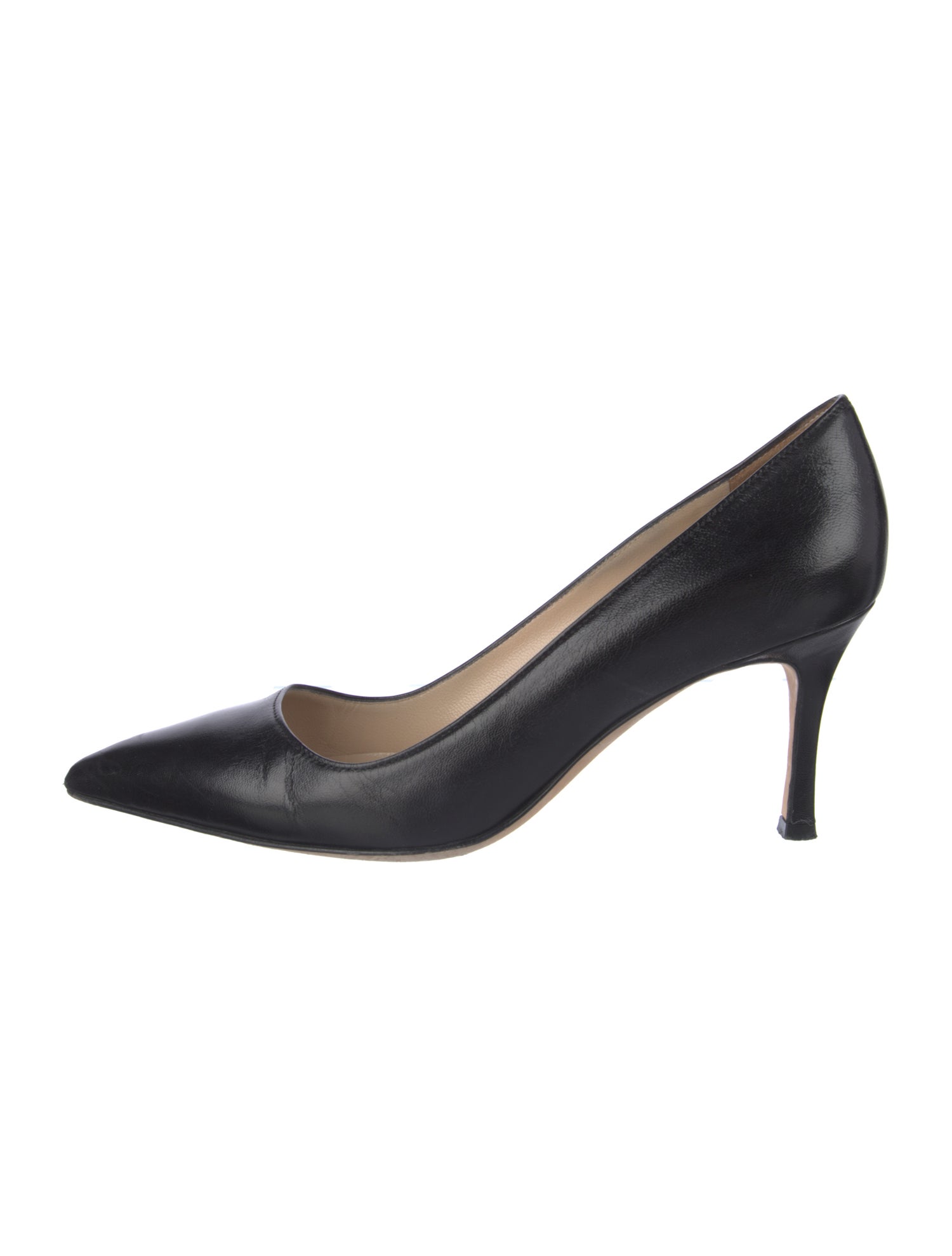 Manolo Blahnik Leather Pumps