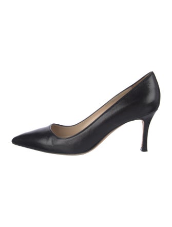 Manolo Blahnik Leather Pumps