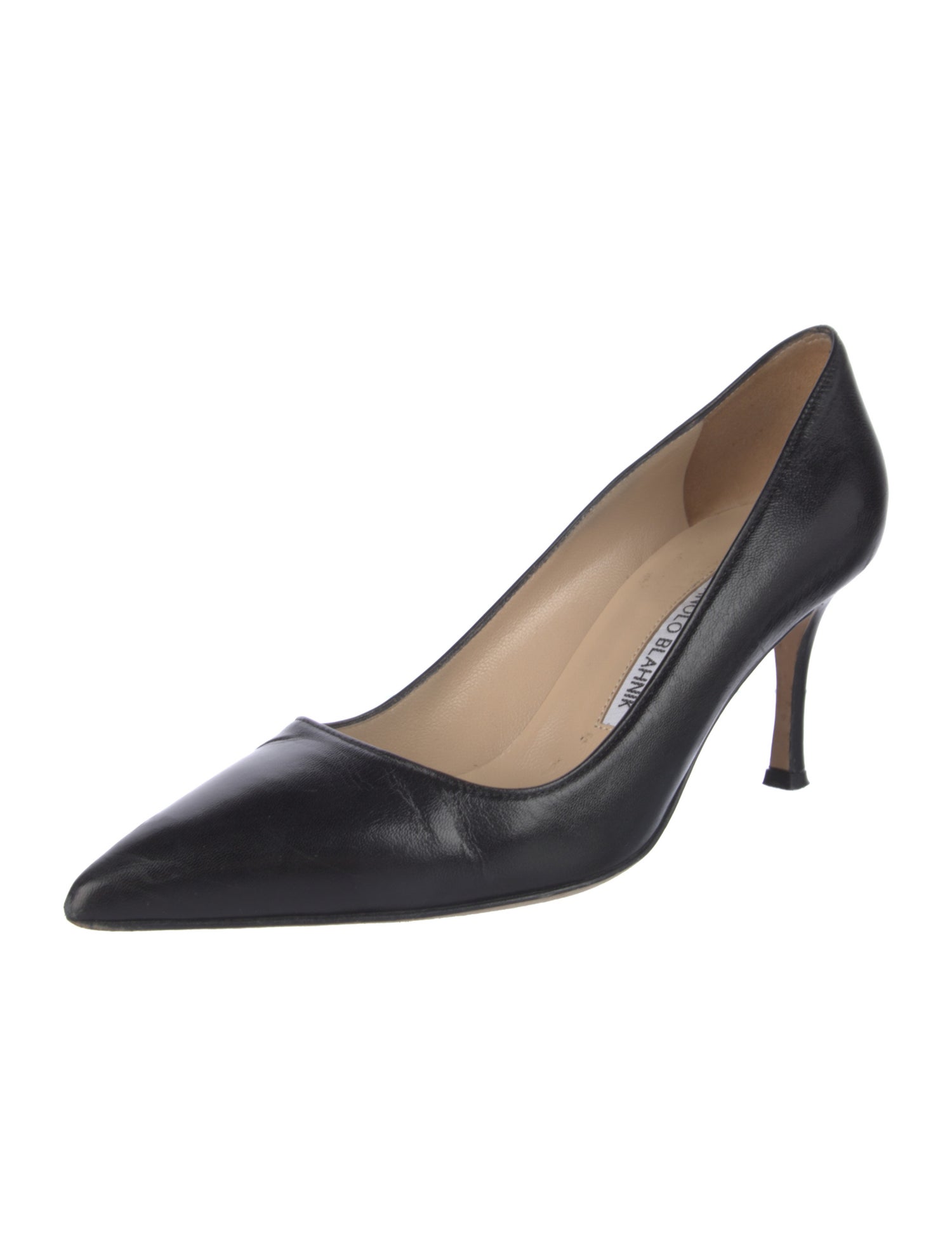 Manolo Blahnik Leather Pumps