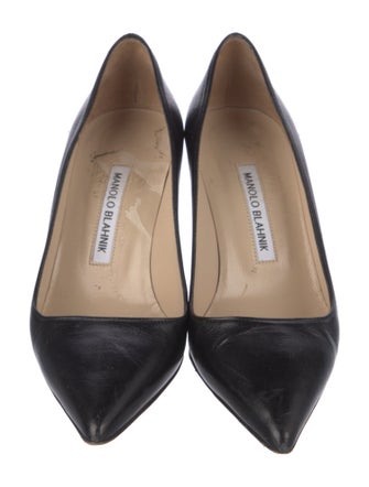 Manolo Blahnik Leather Pumps