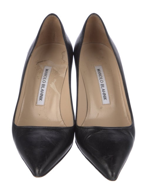 Manolo Blahnik Leather Pumps