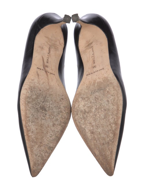 Manolo Blahnik Leather Pumps