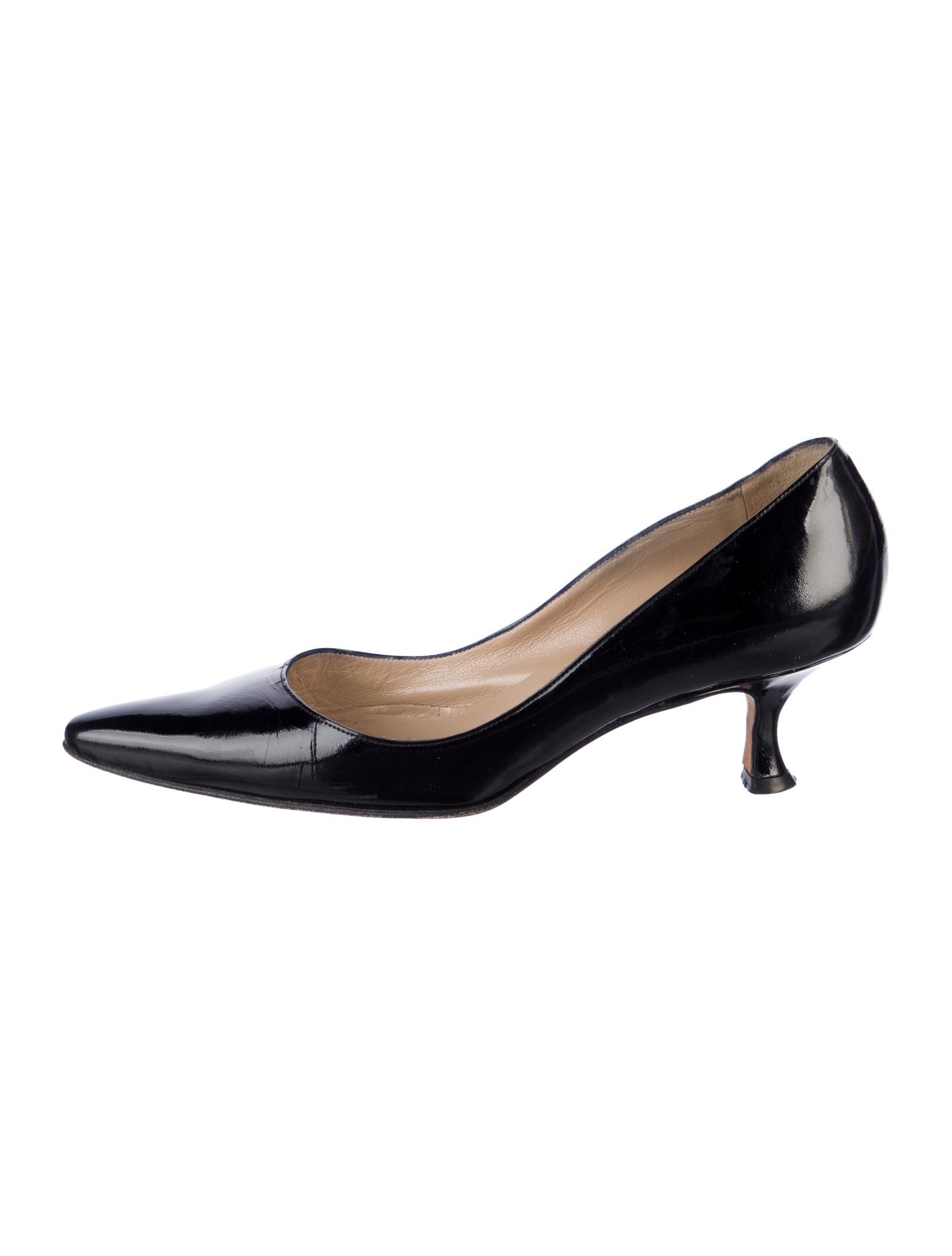 Manolo Blahnik Patent Leather Pumps