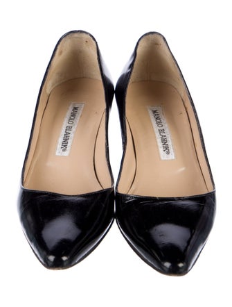 Manolo Blahnik Patent Leather Pumps