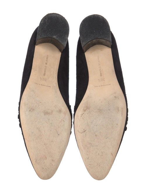 Manolo Blahnik Suede Pumps