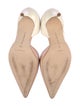 Manolo Blahnik Leather D'Orsay Pumps