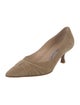 Manolo Blahnik Suede Pumps