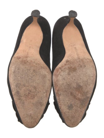 Manolo Blahnik Suede Pumps