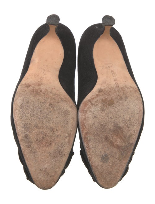 Manolo Blahnik Suede Pumps