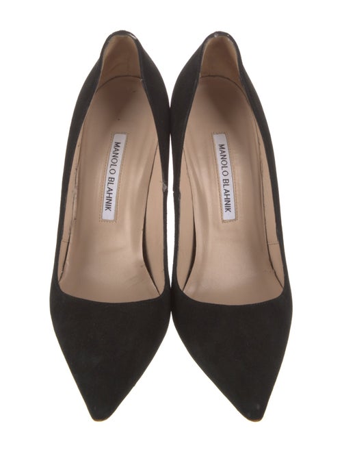 Manolo Blahnik Suede Pumps
