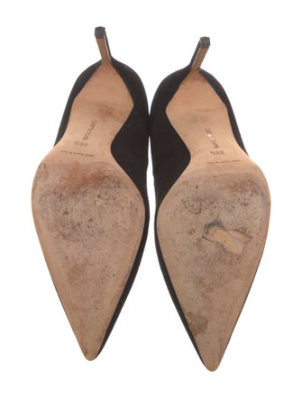 Manolo Blahnik Suede Pumps