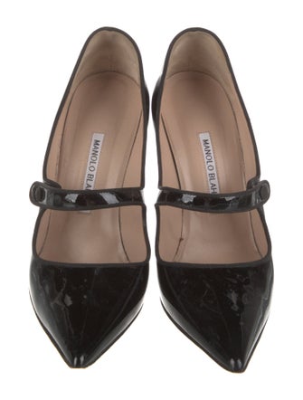Manolo Blahnik Patent Leather Pumps