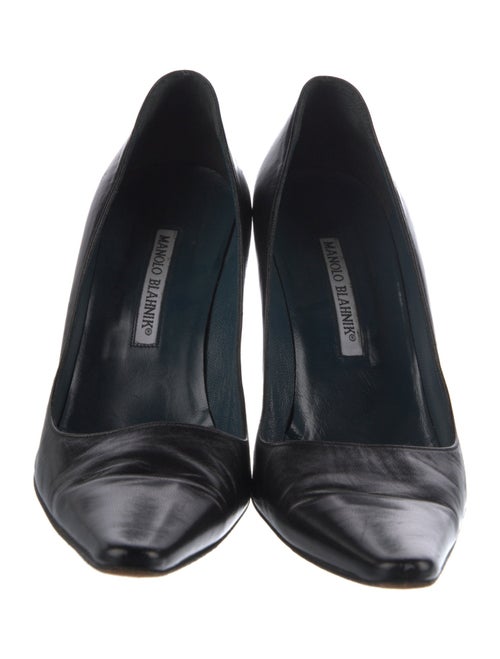 Manolo Blahnik Patent Leather Pumps