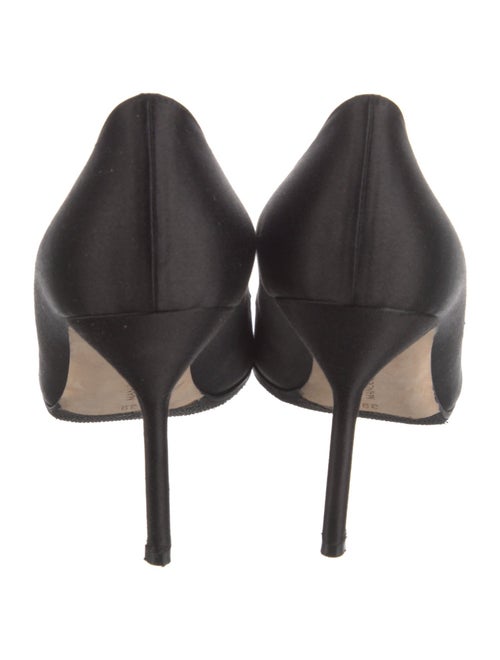Manolo Blahnik Satin Pumps