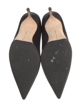 Manolo Blahnik Satin Pumps