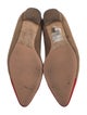 Manolo Blahnik Suede Colorblock Pattern Flats