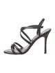 Manolo Blahnik Leather Slingback Sandals