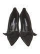 Manolo Blahnik Satin Pumps