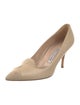 Manolo Blahnik Leather Pumps