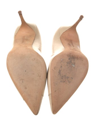 Manolo Blahnik Leather Pumps