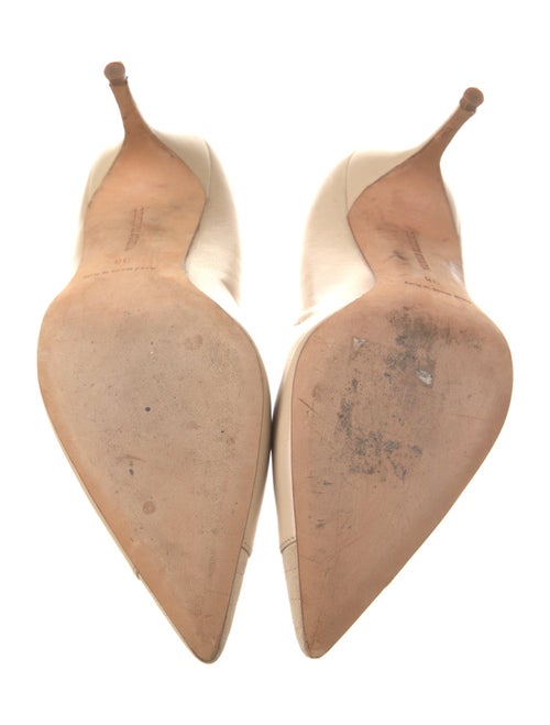 Manolo Blahnik Leather Pumps