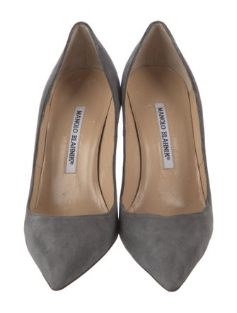 Manolo Blahnik Suede Pumps