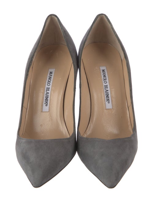 Manolo Blahnik Suede Pumps