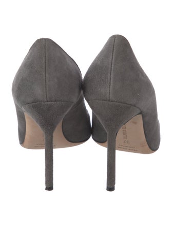 Manolo Blahnik Suede Pumps